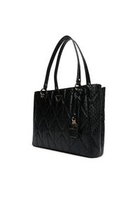 Guess Torebka Aldina HWGG96 63250 Czarny. Kolor: czarny. Materiał: skórzane