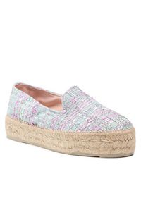 Manebi Espadryle Slippers D T 1.6 D0 Srebrny. Kolor: srebrny. Materiał: materiał #2