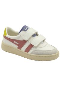 Sneakersy dla dzieci Gola Falcon. Okazja: na co dzień. Kolor: biały #1