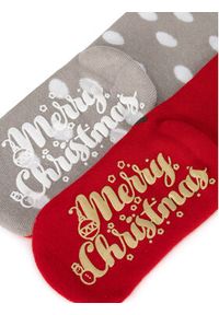 Jenny Fairy Skarpety długie 4WB-003-AW24 (2-pack) Czerwony. Kolor: czerwony. Materiał: bawełna #3