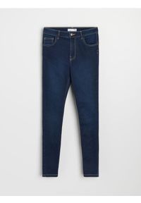 Sinsay - Jeansy skinny fit - niebieski. Kolor: niebieski