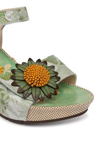 Laura Vita Sandały Barry 36 Zielony. Kolor: zielony. Materiał: skóra #5