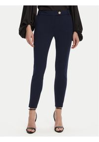 Rinascimento Spodnie materiałowe CFC0122742003 Granatowy Regular Fit. Kolor: niebieski. Materiał: syntetyk #1