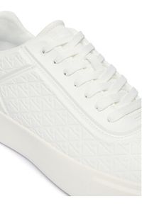 Calvin Klein Sneakersy Beasket Cup Oxf Lup Hf Aop Lth HM0HM02132 Biały. Kolor: biały. Materiał: skóra #4