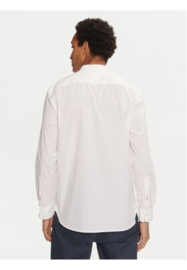 TOMMY HILFIGER - Tommy Hilfiger Koszula MW0MW30494 Biały Regular Fit. Kolor: biały. Materiał: bawełna