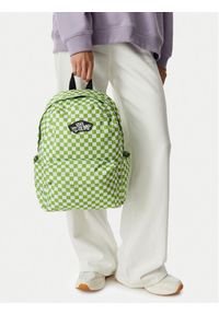 Vans Plecak Old Skool Grom VN000J3KFPB1 Zielony jasny. Kolor: zielony. Materiał: materiał #1