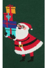 Świąteczne Skarpetki - Alties - Mikołaj z Prezentami. Kolor: wielokolorowy. Materiał: poliester, bawełna, elastan #3