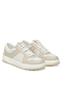 Max Mara Sneakersy Chillblock 2524766051650 Beżowy. Kolor: beżowy. Materiał: skóra #4