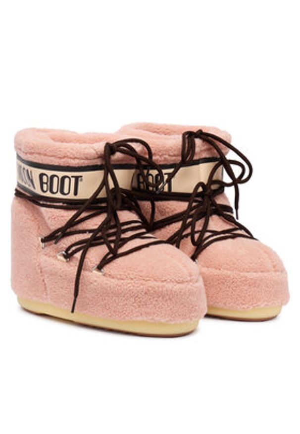 Moon Boot Śniegowce Mb Icon Fleece 80D1409700 Różowy. Kolor: różowy. Materiał: materiał