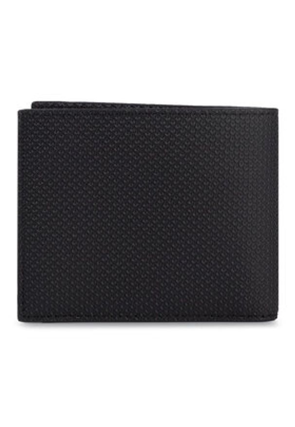 Lacoste Duży Portfel Męski Billfold Zip Case NH2826CE Czarny. Kolor: czarny. Materiał: skóra