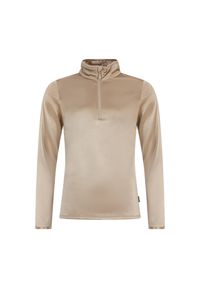 Damski polar 1/4 zip Protest Laga. Kolor: brązowy, beżowy, wielokolorowy. Materiał: polar. Sezon: zima. Sport: wspinaczka, narciarstwo #1