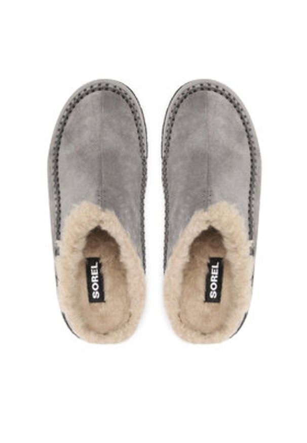 sorel - Sorel Kapcie Lanner Ridge™ NM3913 Szary. Kolor: szary. Materiał: zamsz, skóra