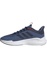 Adidas - Buty do biegania adidas AlphaEdge + M IF7293 niebieskie. Zapięcie: sznurówki. Kolor: niebieski. Materiał: materiał, syntetyk, guma. Szerokość cholewki: normalna. Sport: fitness #7