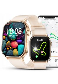 Smartwatch JG Smart Smartwatch Zegarek Damski GPS Wodoodporny Rozmowy Sport Tętno Polskie Menu. Rodzaj zegarka: smartwatch. Styl: sportowy #1