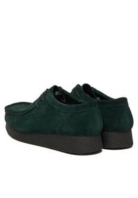 Clarks Półbuty WallabeeEVOSh 26184613 Zielony. Kolor: zielony. Materiał: zamsz, skóra