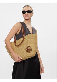 Tory Burch Torebka Ella Straw Basket Tote 135740 Beżowy. Kolor: beżowy #2