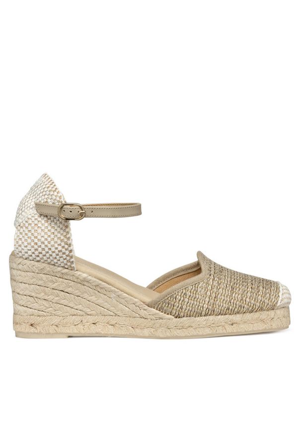 Espadryle Geox. Kolor: beżowy