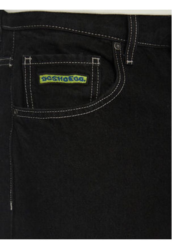 DC Jeansy Worker Baggy Denim Rbt ADYDP03079 Granatowy Baggy Fit. Kolor: niebieski