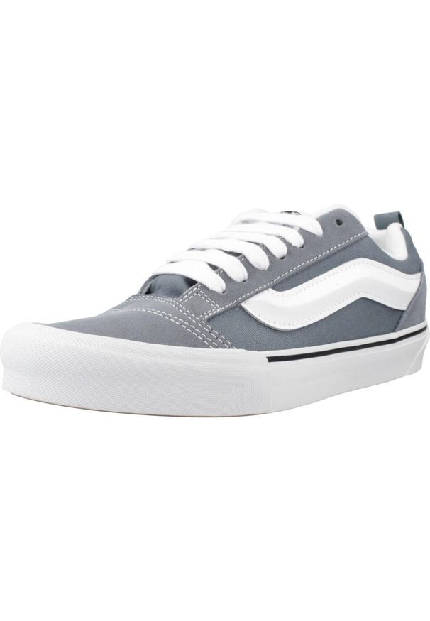 Vans - Buty VANS KNU SKOOL Niebieski. Kolor: niebieski. Materiał: tkanina. Sport: skateboard