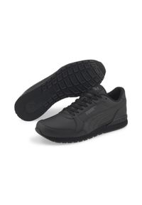 Buty sportowe męskie Puma ST Runner v3 L. Kolor: czarny, brązowy, zielony, wielokolorowy. Sport: bieganie, turystyka piesza