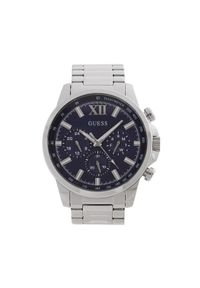 Guess Zegarek Walker GW0900G4 Srebrny. Kolor: srebrny