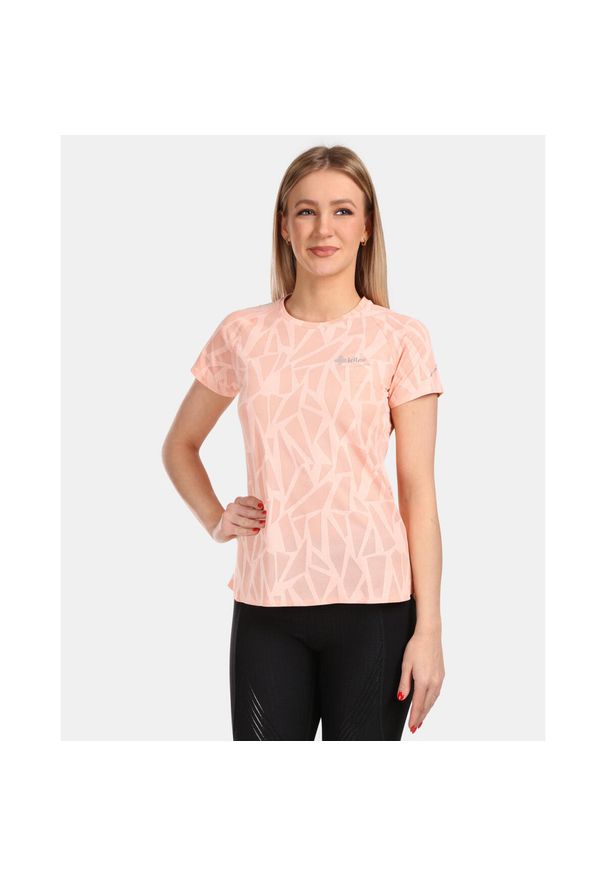 Damska koszulka funkcyjna Kilpi Mali-W, koral, rozmiar 38. Kolor: pomarańczowy. Materiał: nylon. Sport: bieganie