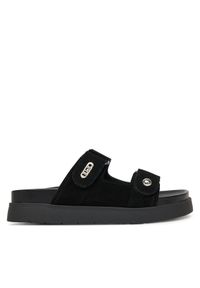 Liu Jo Klapki Penny 902 4A5709 PX002 Czarny. Kolor: czarny. Materiał: skóra, zamsz