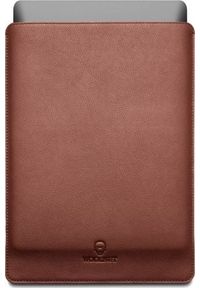 WOOLNUT - Etui Woolnut Leather Sleeve 16" Brązowy. Kolor: brązowy