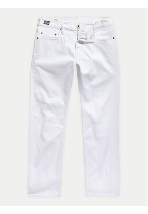 G-Star RAW - G-Star Raw Jeansy Mose D23692-D552 Biały Straight Fit. Kolor: biały