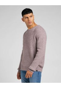 Lee - LEE MĘSKI SWETER LEE SEASONAL CREW PURPLE STORM L83ZDD70 112322657