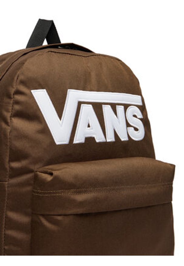 Vans Plecak VN000H4ZFST1 Brązowy. Kolor: brązowy. Materiał: materiał