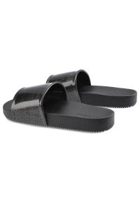zaxy - Czarne Klapki Zaxy Dziecięce Buty Z Brokatem. Okazja: na spacer. Kolor: czarny. Materiał: guma. Styl: wakacyjny #8