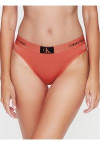 Calvin Klein Underwear Figi klasyczne 000QF7222E Pomarańczowy. Kolor: pomarańczowy. Materiał: bawełna #1