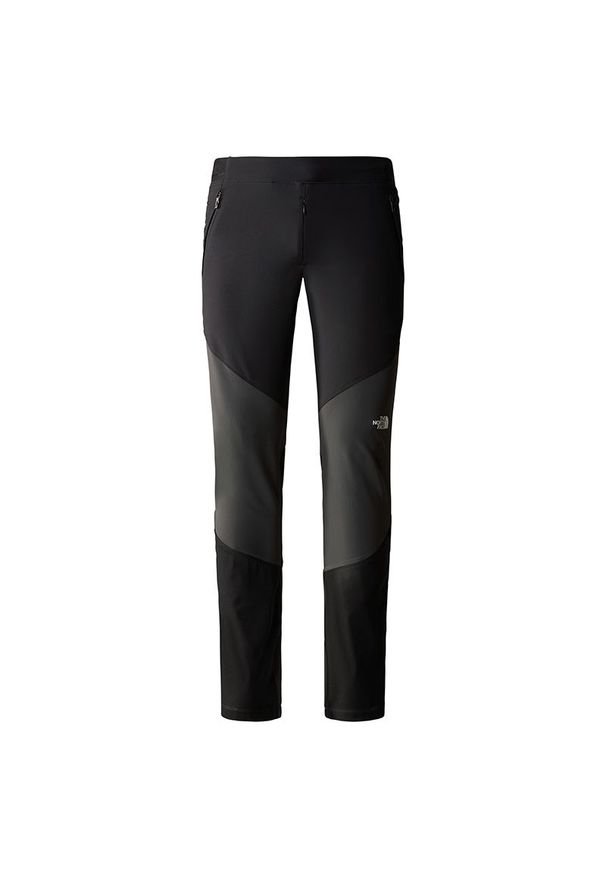 Spodnie The North Face Circadian Alpine 0A495AJK31 - czarne. Kolor: czarny. Materiał: tkanina, nylon. Sport: wspinaczka