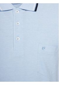 Pierre Cardin Polo C5 20914.2070 Niebieski Regular Fit. Typ kołnierza: polo. Kolor: niebieski. Materiał: bawełna