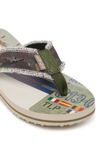 Aeronautica Militare Japonki 261SC0310UCT03593 Khaki. Kolor: brązowy. Materiał: materiał #3