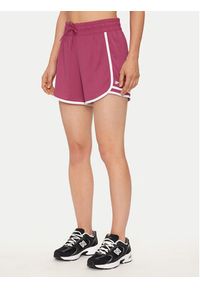 Reebok Szorty sportowe Id Train Knit Short 100022497 Różowy Regular Fit. Kolor: różowy. Materiał: syntetyk #6