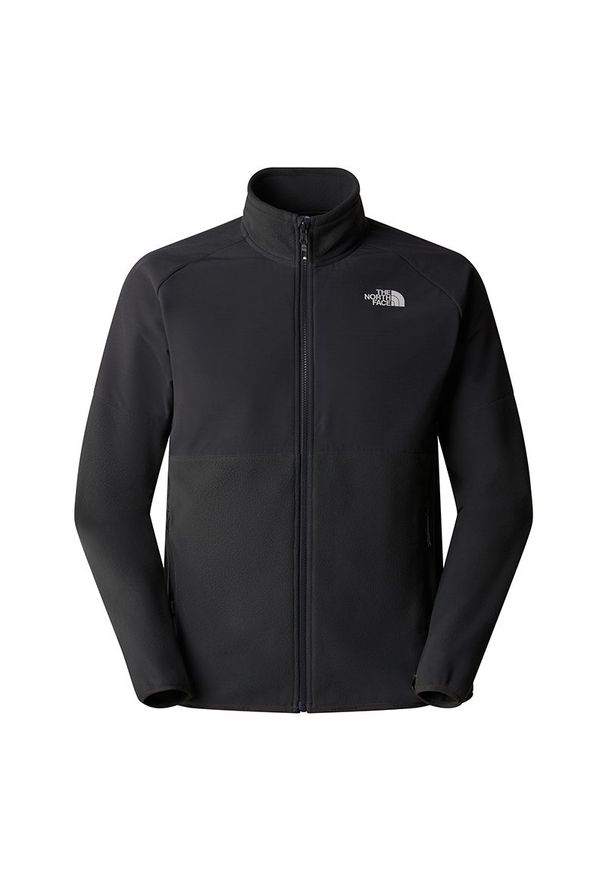 Bluza The North Face 100 Glacier Heavyweight Full-Zip Fleece 0A89JG03B1 - szare. Okazja: na co dzień. Kolor: szary. Materiał: poliester. Styl: klasyczny, casual