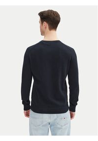 Aeronautica Militare Sweter 251MA1502L506 Granatowy Regular Fit. Kolor: niebieski. Materiał: bawełna #4