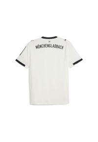 Puma - Męska koszulka domowa Borussia Mönchengladbach 25/26 PUMA Warm White Black. Kolor: biały, wielokolorowy, czarny. Sezon: lato