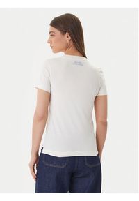 Guess T-Shirt W6GP02 K2753 Écru Regular Fit. Kolor: kremowy. Materiał: bawełna #5