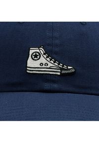 Converse Czapka z daszkiem SNKR PATCH CAP HPS 10023501-A06 Granatowy. Kolor: niebieski. Materiał: materiał #3