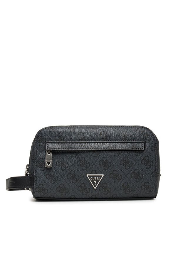 Guess Kosmetyczka PMMILO P5461 Szary. Kolor: szary. Materiał: skóra