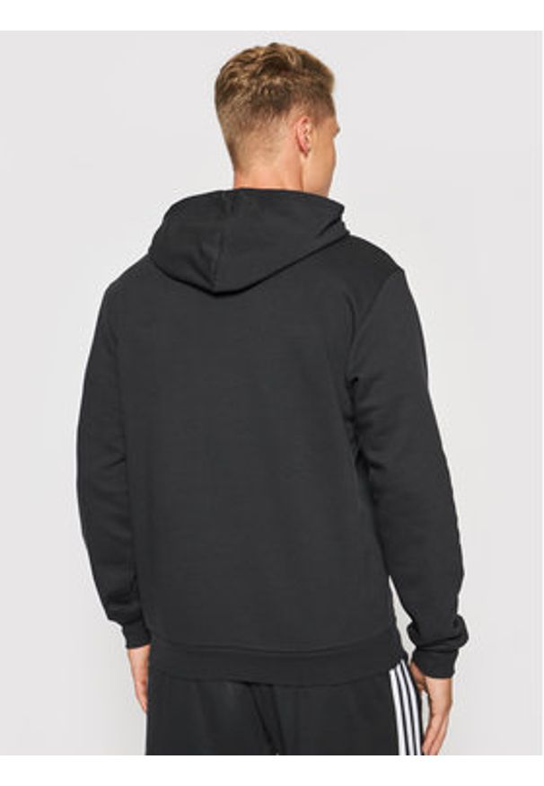 Adidas - adidas Bluza Essentials Fleece GV5294 Czarny Regular Fit. Kolor: czarny. Materiał: bawełna