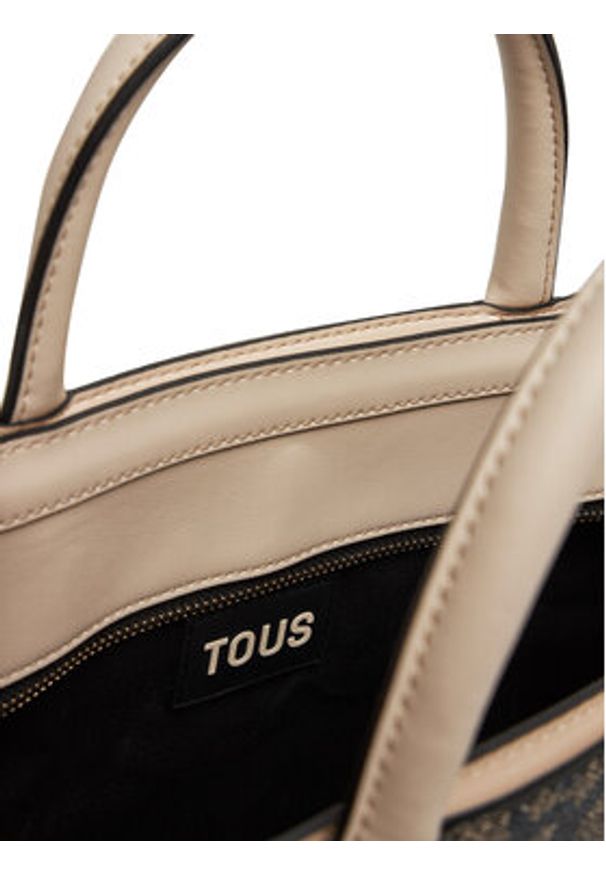 Tous - TOUS Torebka Amaya Kaos Icon 2002188251 Czarny. Kolor: czarny. Materiał: skórzane