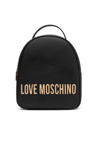 Love Moschino - LOVE MOSCHINO Plecak JC4197PP0NKD0000 Czarny. Kolor: czarny. Materiał: skóra