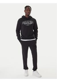 Jack & Jones Komplet t-shirt, bluza i spodnie Makoto 12287681 Czarny Regular Fit. Kolor: czarny. Materiał: bawełna #1