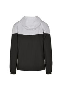 BUILD YOUR BRAND - Dwukolorowa Kurtka Windrunner Unisex Dla Dorosłych. Kolor: biały, wielokolorowy, czarny