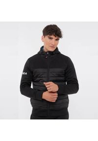 LEGEA - Kurtka Legea Lapponia Dorosłych. Kolor: czarny. Materiał: puch. Sport: turystyka piesza #1