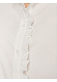 TOMMY HILFIGER - Tommy Hilfiger Koszula WW0WW43529 Biały Relaxed Fit. Kolor: biały. Materiał: bawełna #3